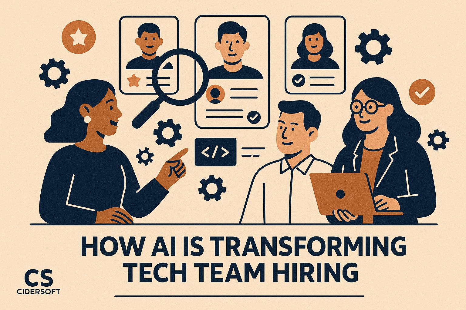 How AI Is Transforming Tech Team Hiring in 2025