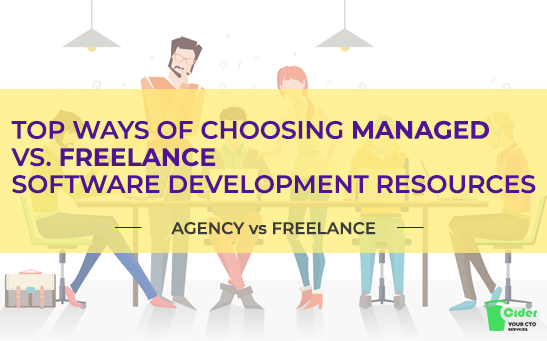 Top ways of choosing Managed vs. Freelance software development resources